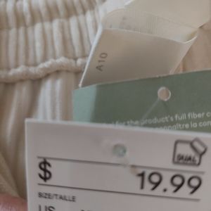 Soft corduroy sweat pants